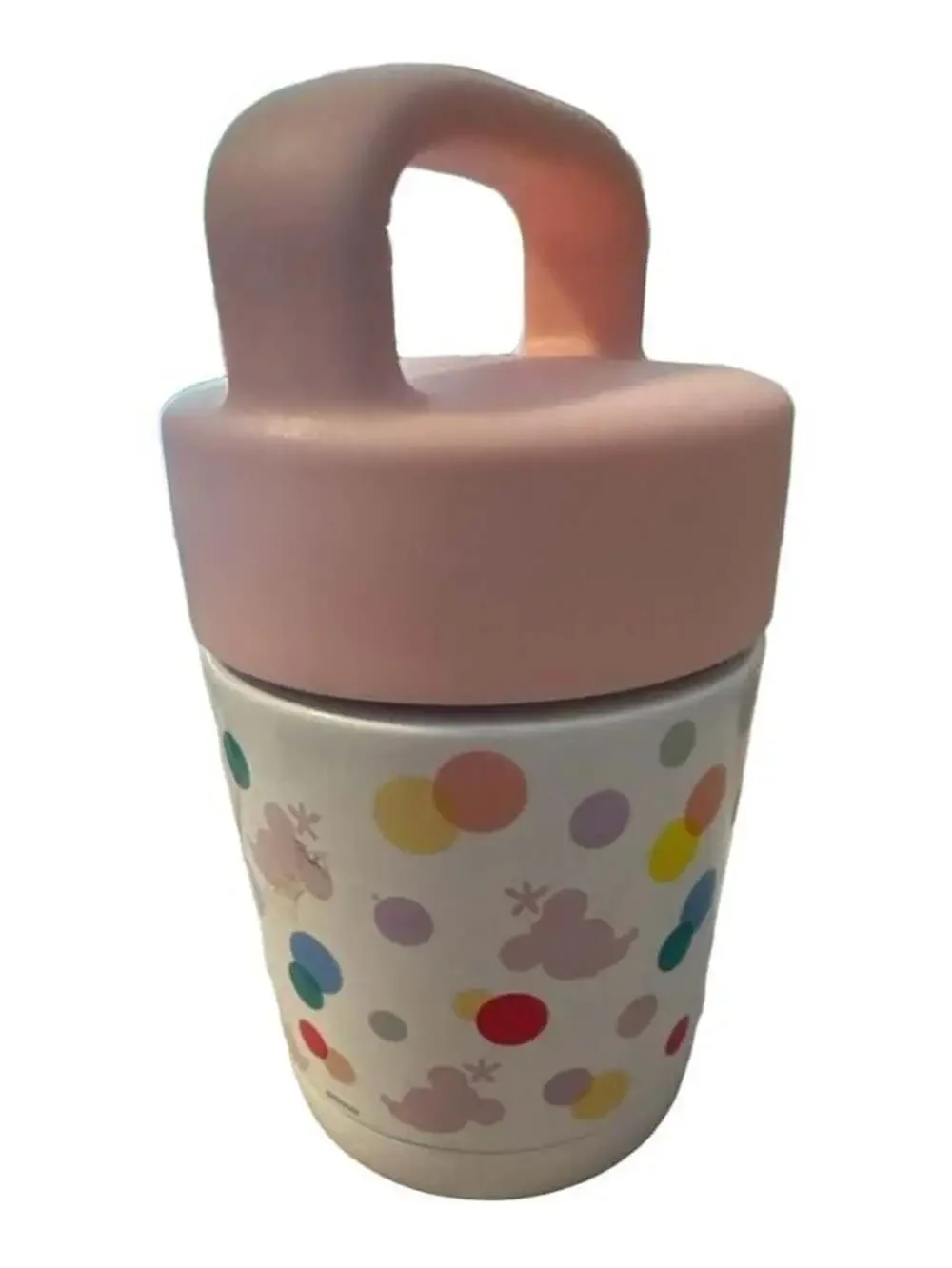 Zak Designs Minnie Mouse Food Jar 12 Oz Pink White